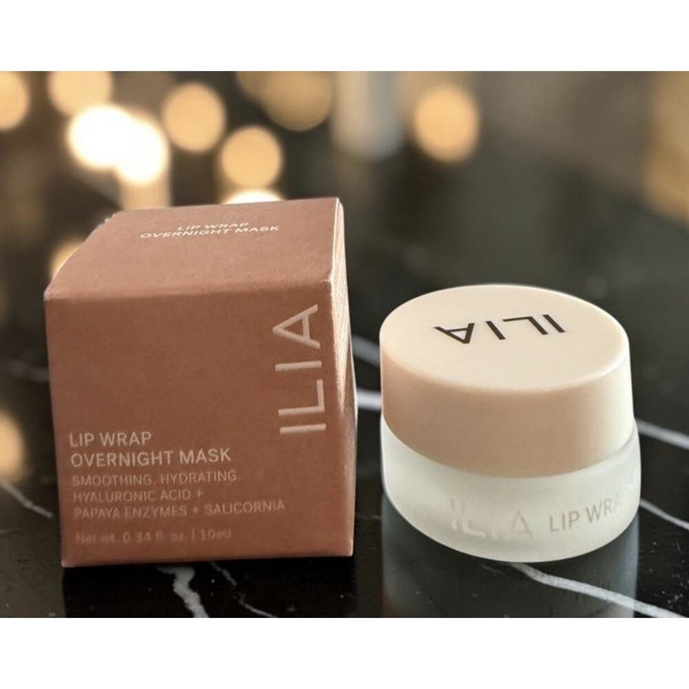 ILIA Lip Wrap Overnight Mask .34 fl oz / 10 ml NEW IN BOX